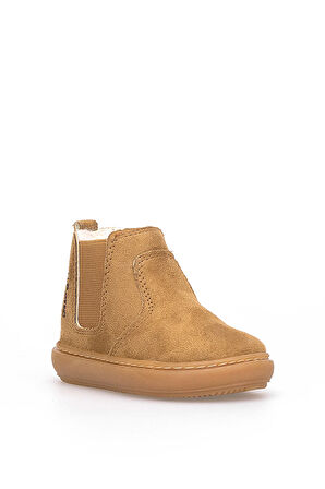 M.P 252-3538BB Bebe Erkek Çocuk Düz Bot Taba