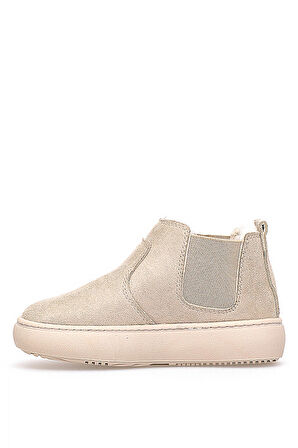 M.P 252-3538PT Patik Erkek Çocuk Düz Bot Bej