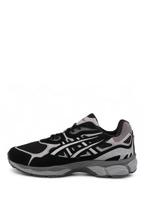eTayger E-2516 Erkek Klasik Sneaker Siyah - Gri