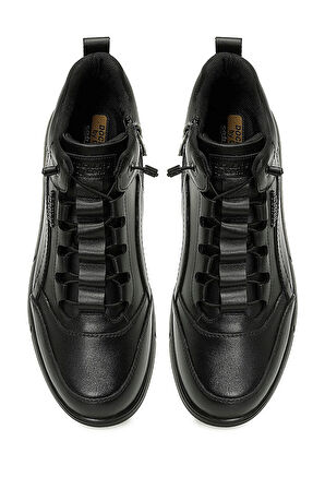 Dockers A102028063 5W Kane Hi 5PR Erkek Hakiki Deri Düz Bot Siyah