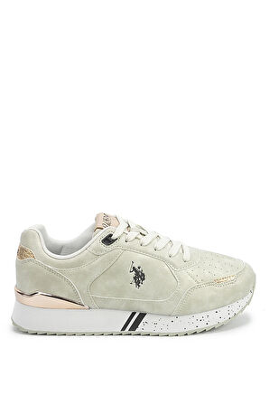 U.S. Polo Assn. A102030058 5F Line 5PR Kadın Klasik Sneaker Bej