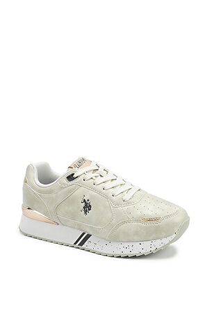 U.S. Polo Assn. A102030058 5F Line 5PR Kadın Klasik Sneaker Bej