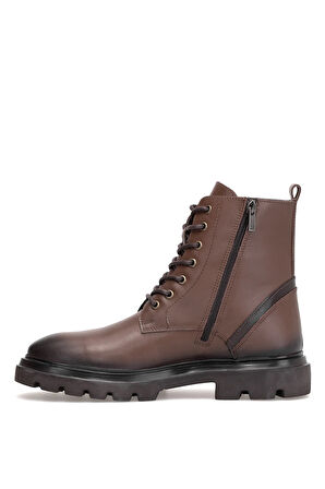 Hammer Jack 102 23705-M Colombo Erkek Hakiki Deri Klasik Bot Kahverengi