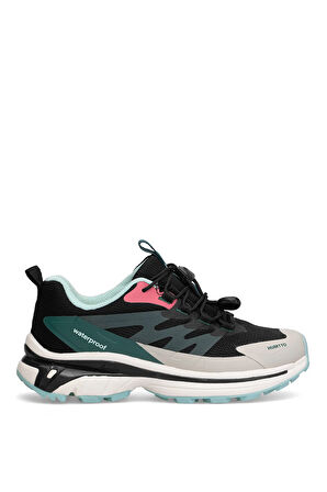 Humtto 850082B Kadın Waterproof Outdoor Ayakkabı Siyah - Yeşil