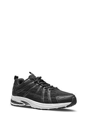 Lescon 25NAU00PAERU Pace Runner Unisex Klasik Sneaker Siyah