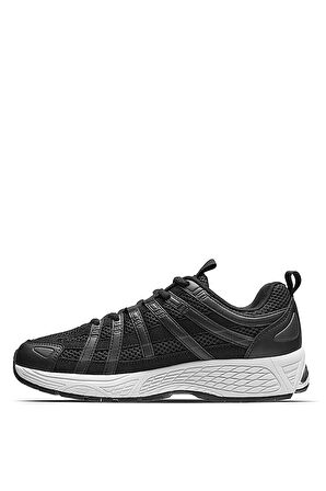 Lescon 25NAU00PAERU Pace Runner Unisex Klasik Sneaker Siyah
