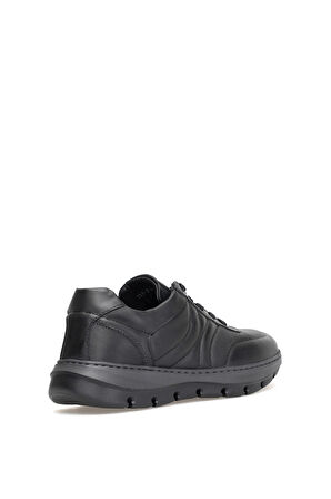 Marcomen 152-22249 Erkek Hakiki Deri Casual Ayakkabı Siyah