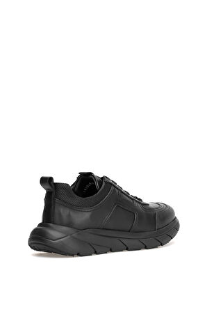 Marcomen 152-22368 Erkek Hakiki Deri Casual Ayakkabı Siyah