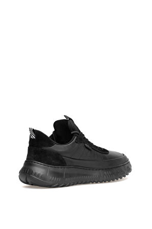 Scootland 152-22487 Erkek Hakiki Deri Casual Ayakkabı Siyah