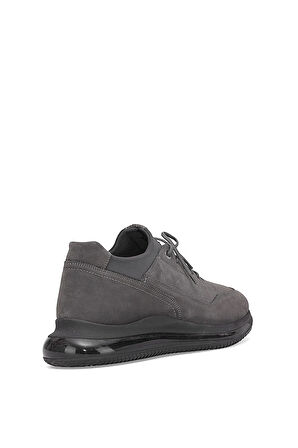 Elit 25KNBL5017 Erkek Hakiki Deri Casual Ayakkabı Gri