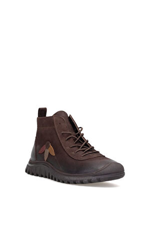 Venüs 2413554K Kadın Hakiki Deri Düz Bot Kahverengi