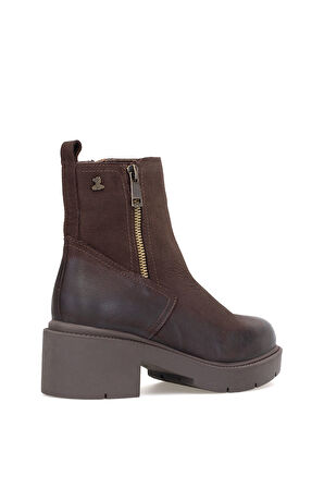 Venüs 2454601K Kadın Hakiki Deri Klasik Bot Kahverengi