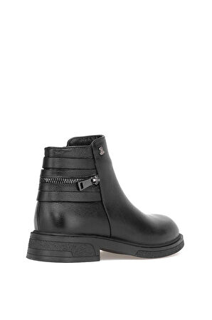 Venüs 2551022K Kadın Hakiki Deri Klasik Bot Siyah