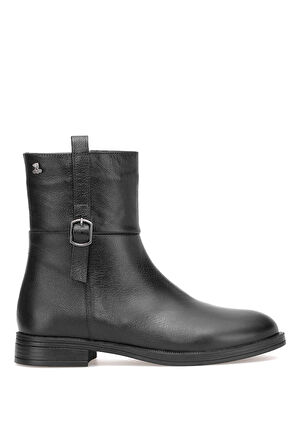 Venüs 2552701K Kadın Hakiki Deri Klasik Bot Siyah