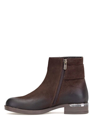 Venüs 2553202K Kadın Hakiki Deri Klasik Bot Kahverengi