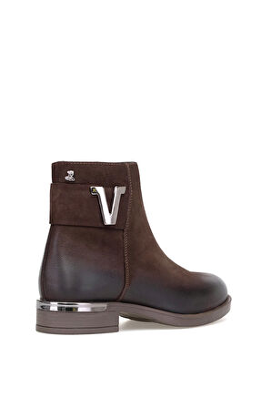 Venüs 2553202K Kadın Hakiki Deri Klasik Bot Kahverengi