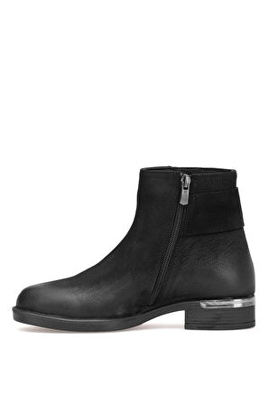 Venüs 2553202K Kadın Hakiki Deri Klasik Bot Siyah