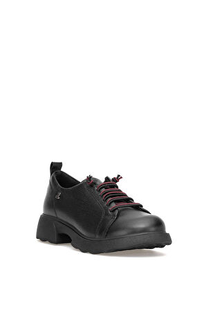 Venüs 2553801K Kadın Hakiki Deri Casual Ayakkabı Siyah