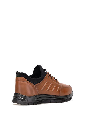 Elit SLBAC02 Erkek Hakiki Deri Casual Ayakkabı Taba