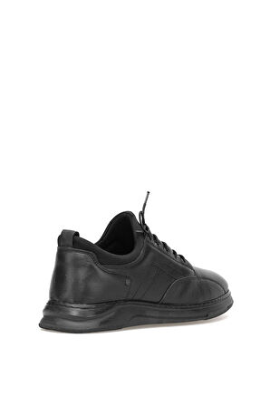 Elit SLBBR2029 Erkek Hakiki Deri Casual Ayakkabı Siyah