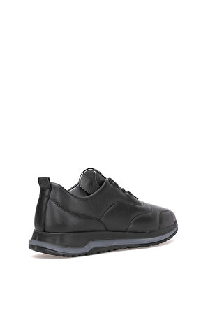 Elit SLBFRB220 Erkek Hakiki Deri Casual Ayakkabı Siyah