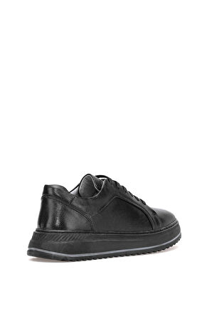 Elit SLBUT01 Erkek Hakiki Deri Casual Ayakkabı Siyah