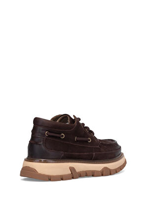 Guja 25K550 Erkek Hakiki Deri Casual Ayakkabı Kahverengi