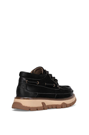 Guja 25K550 Erkek Hakiki Deri Casual Ayakkabı Siyah