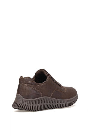 Mammamia D25KA-3475 Kadın Hakiki Nubuk Deri Casual Ayakkabı Kahverengi