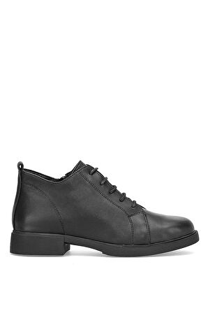 Mammamia D25KA-7135 Kadın Hakiki Deri Casual Ayakkabı Siyah
