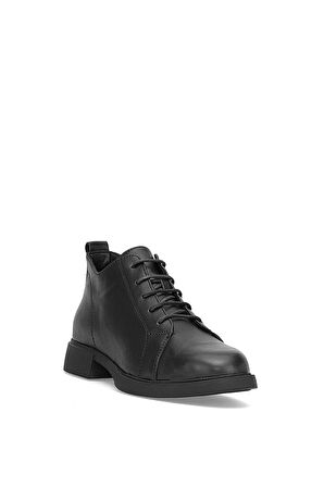 Mammamia D25KA-7135 Kadın Hakiki Deri Casual Ayakkabı Siyah