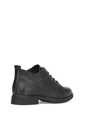 Mammamia D25KA-7135 Kadın Hakiki Deri Casual Ayakkabı Siyah