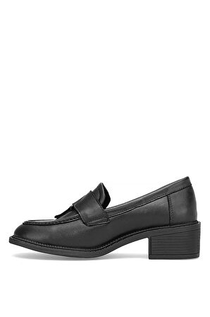 Mammamia D25KA-7210 Kadın Hakiki Deri Casual Ayakkabı Siyah