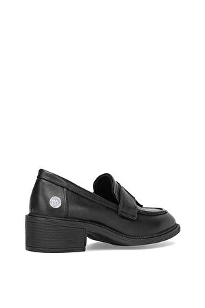 Mammamia D25KA-7210 Kadın Hakiki Deri Casual Ayakkabı Siyah