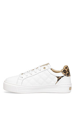 Mammamia D25KA-7305 Kadın Hakiki Deri Casual Ayakkabı Beyaz