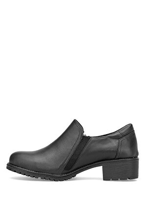 Mammamia D25KA-775 Kadın Hakiki Deri Casual Ayakkabı Siyah