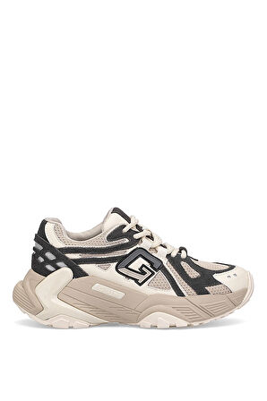 Guja 25K366 Kadın Hakiki Deri Klasik Sneaker Bej