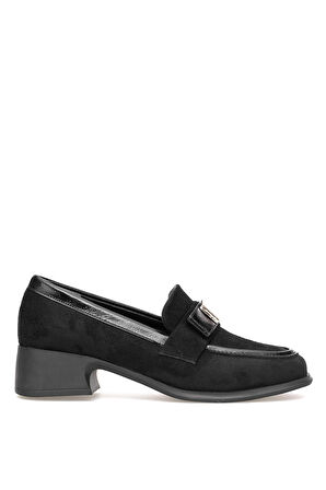 Elit PM161 K1060 Kadın Klasik Topuklu Ayakkabı Siyah