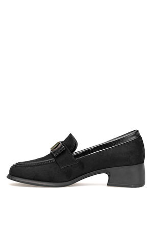 Elit PM161 K1060 Kadın Klasik Topuklu Ayakkabı Siyah