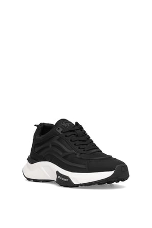 Humtto 22643 Erkek Klasik Sneaker  Siyah