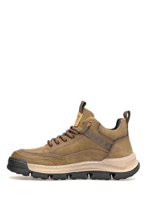 Marcomen 152-22203 Erkek Hakiki Deri Sneaker Bot Kum Rengi