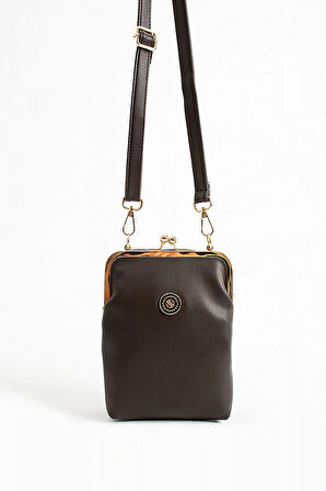 Elit 25KSNM1433C Kadın Omuz Çantası Kahverengi