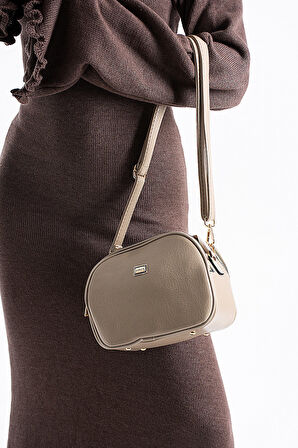 Elit 25KSNM1435C Kadın Omuz Çantası Kum Rengi