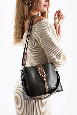 Elit 25KSNM1438C Kadın Omuz Çantası Haki