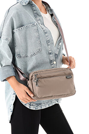 Elit 25KSNM6003T Kadın Omuz Çantası Vizon