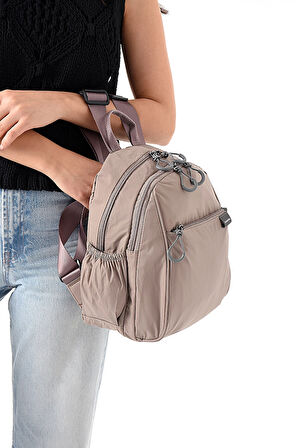 Elit 25KSNM6009T Kadın Sırt Çantası Vizon