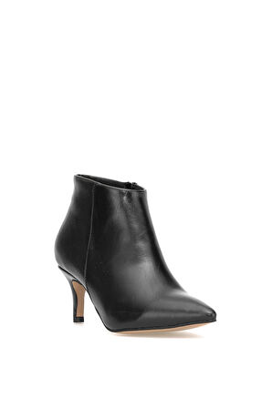 Elit Brk308C Kadın Topuklu Bot Siyah