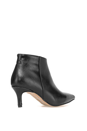 Elit Brk308C Kadın Topuklu Bot Siyah