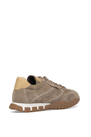 Mammamia D25KA-3695 Kadın Hakiki Süet Deri Casual Ayakkabı Vizon