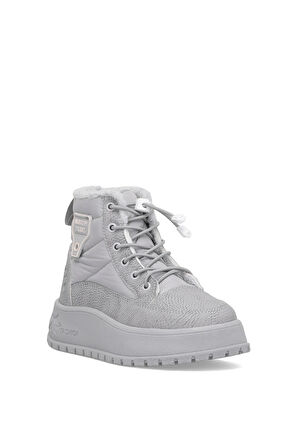 Elit ASNRT037 Kız Çocuk Düz Bot Gri